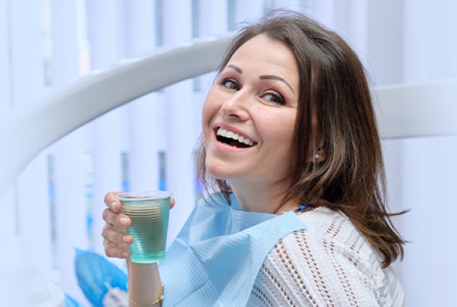 What does the fluoride treatment do
